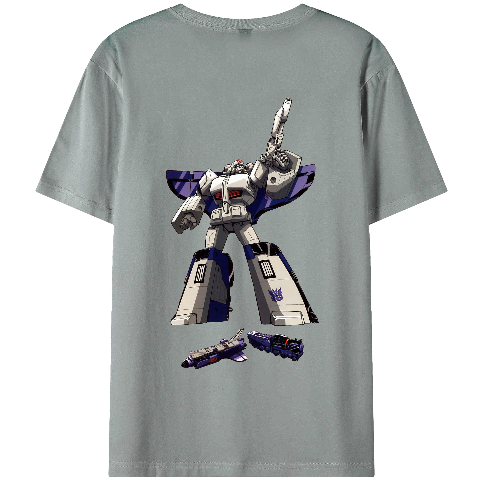 （画像用）  綿100％ メンズ半袖Tシャツ（バックプリント） 通気性
